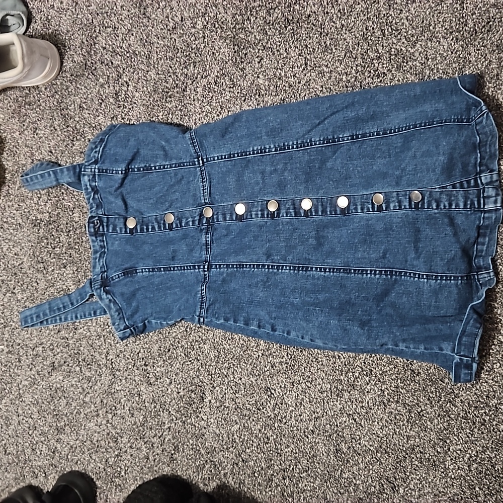 Blue jean dress